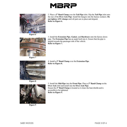 MBRP 3in T304 D&S Cat-Back Exhaust w/ CF Tips | Ford Focus ST 13-18 (S42013CF)