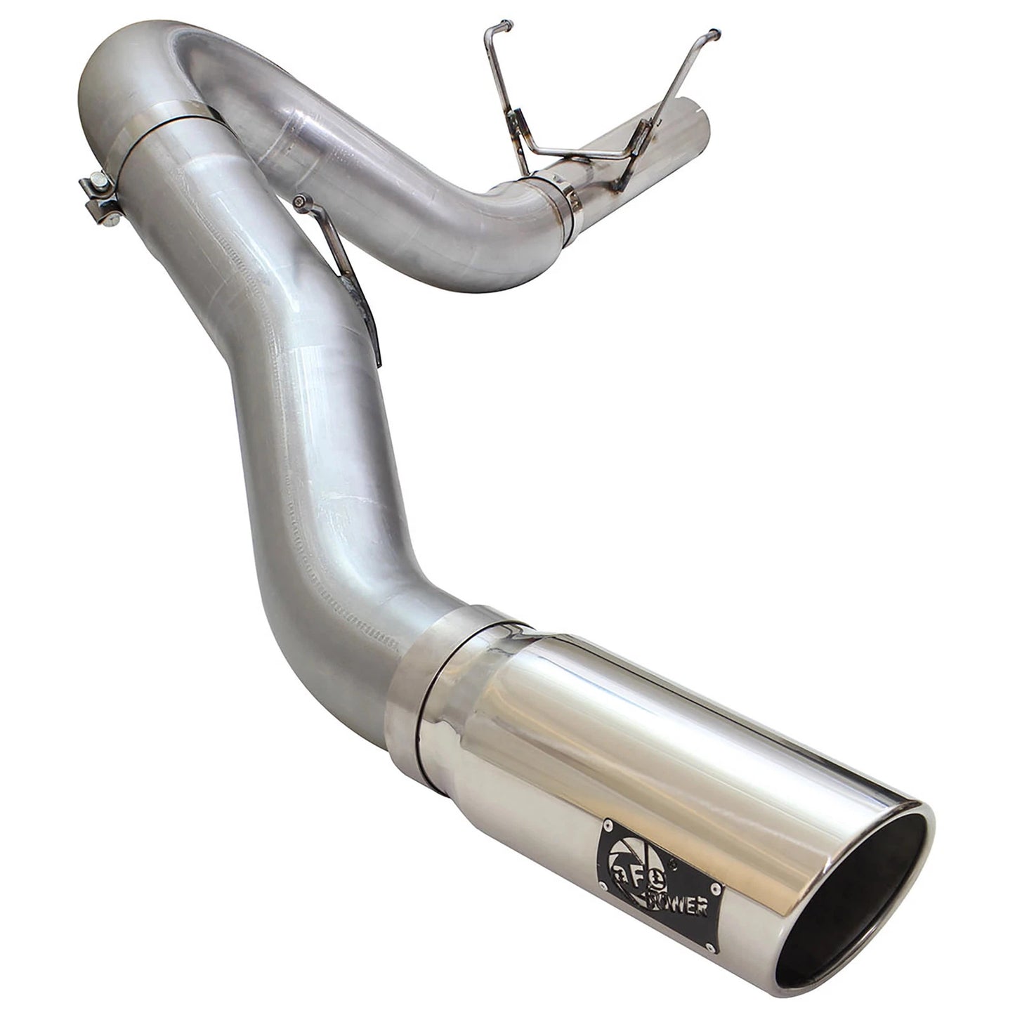 aFe MACHForce XP 5in Large Bore HD DPF-Back Exhaust | Dodge Trucks L6-6.7L (13-15) (49-02051-1P)