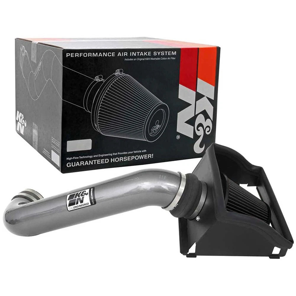 K&N 21-23 Ford F-150 5.0L V8 Performance Air Intake System | Ford F-150 5.0L V8 (21-23)