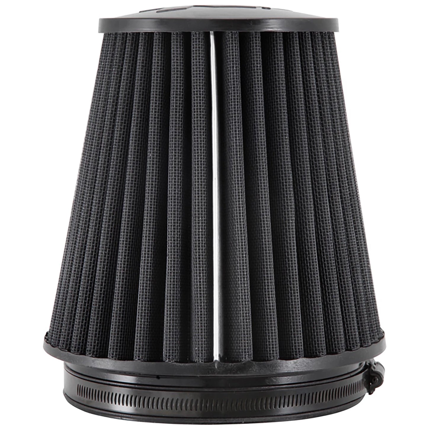 K&N RU-3101HBK Universal Round Tapered High Flow Washable Air Filter for Intake