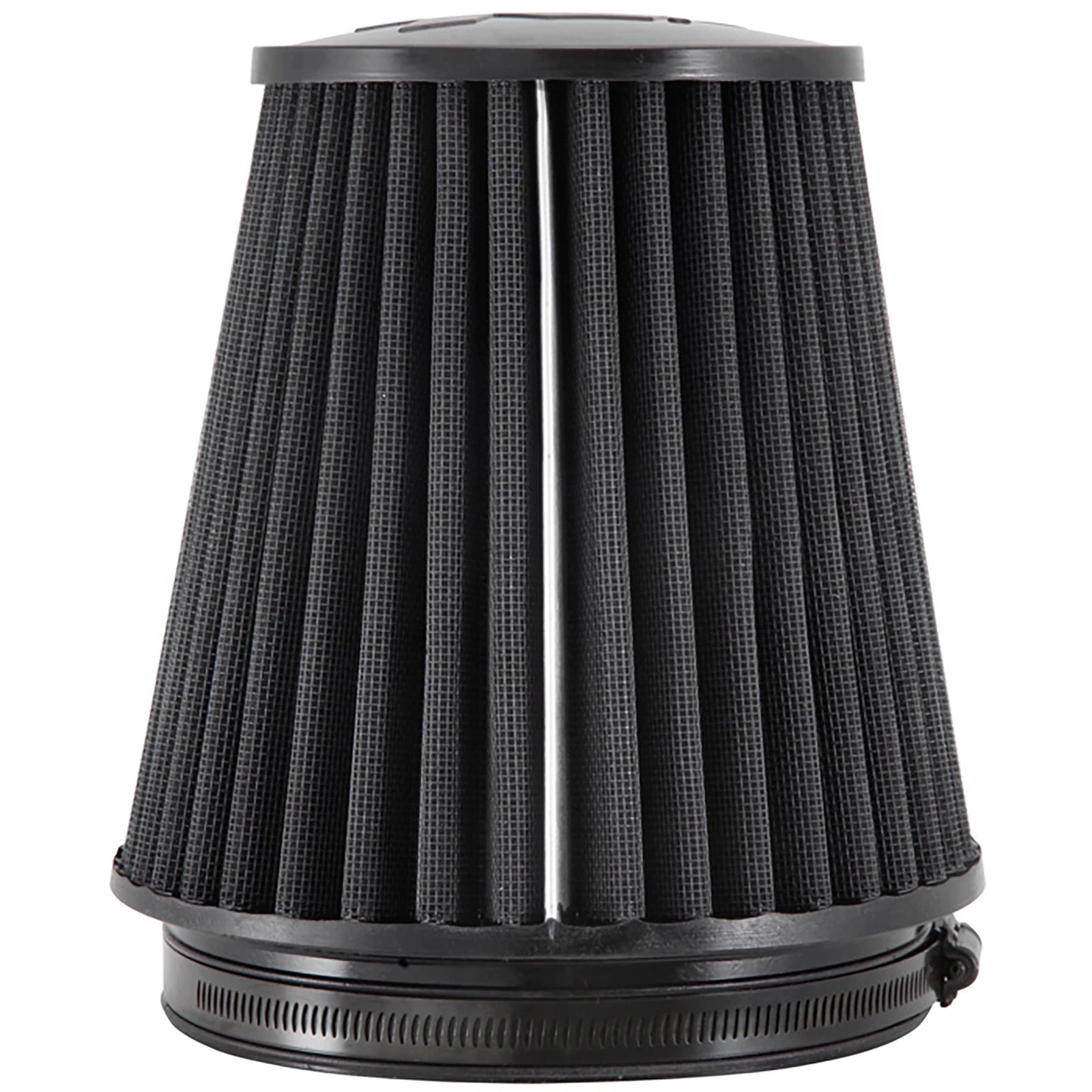 K&N RU-3101HBK Universal Round Tapered High Flow Washable Air Filter for Intake
