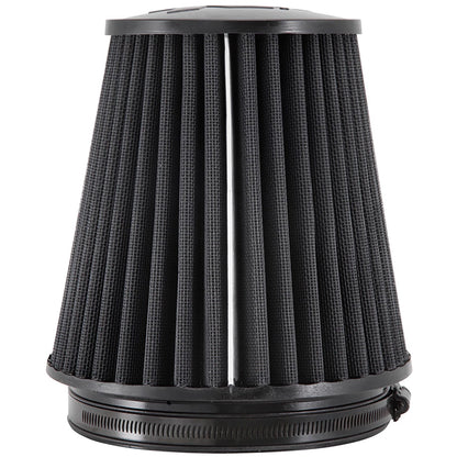 K&N RU-3101HBK Universal Round Tapered High Flow Washable Air Filter for Intake