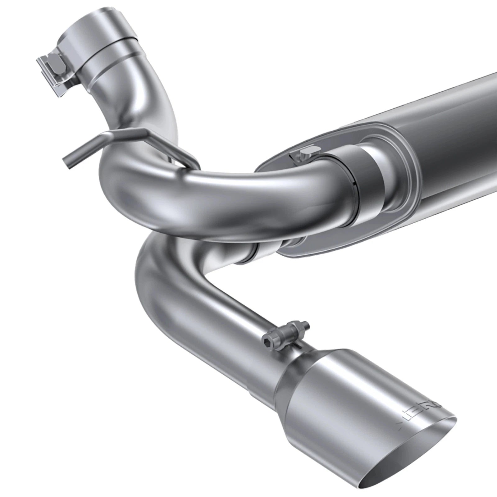MBRP 2.5in. T409 Axle-Back D&S Exhaust | Jeep Wrangler/Rubicon 3.6/3.8L (07-14) (S5528409)