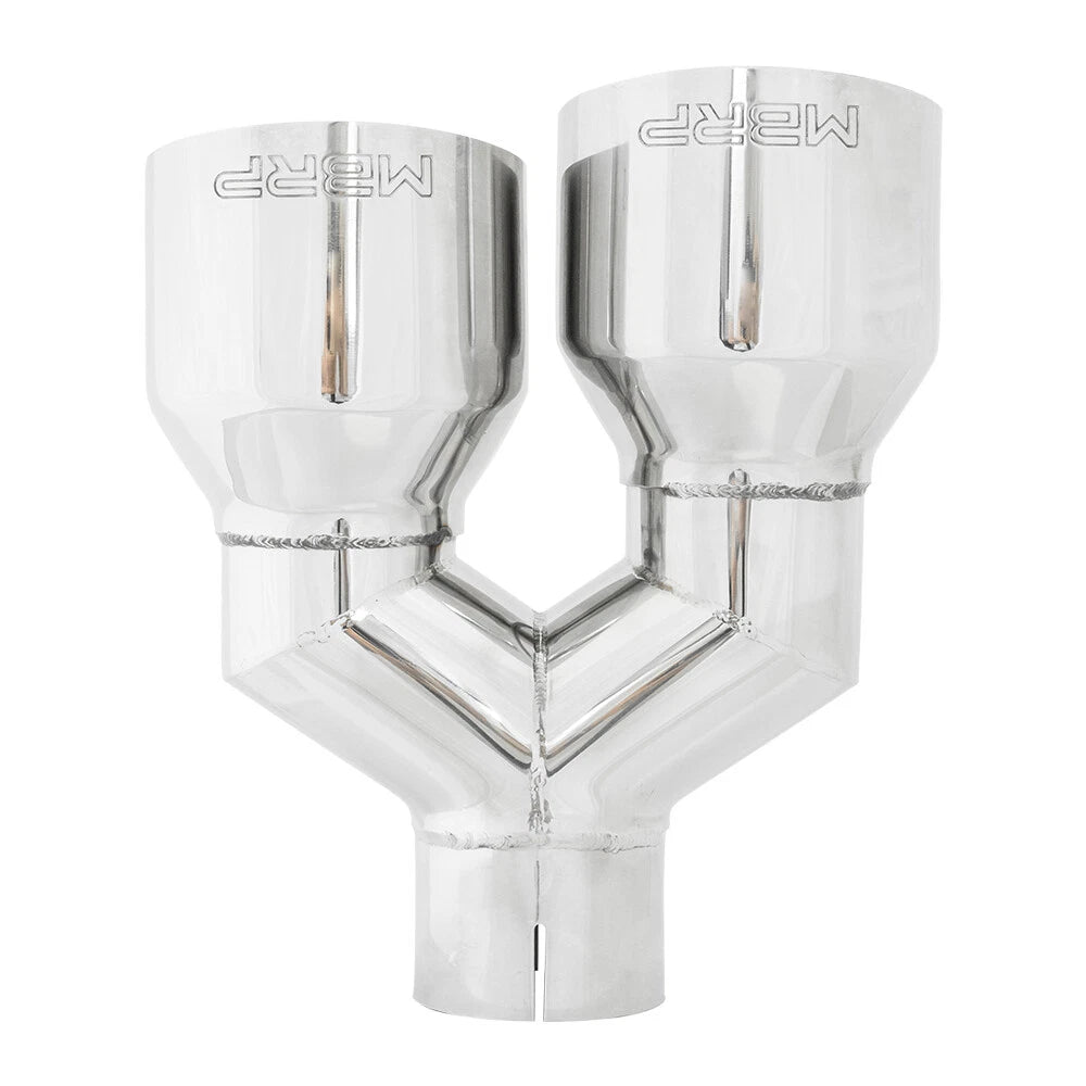 MBRP Single Wall Angle Cut Dual 4-Inch Outlet | Universal (T5182)