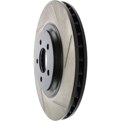 StopTech 126.61044SL Front Left Slotted Brake Disc Rotor for 94-04 Ford Mustang
