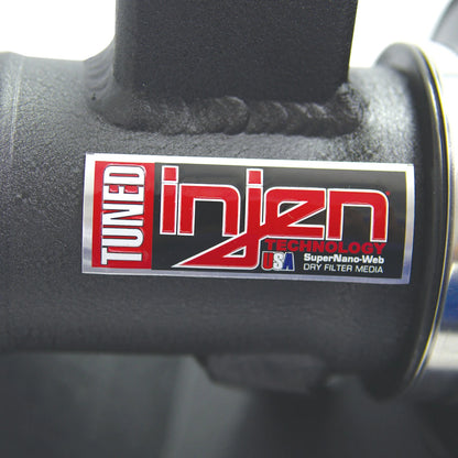 Injen Wrinkle Black Short Ram Intake | Ford Fiesta ST (08-19) 1.6L Turbo (SP9018WB)