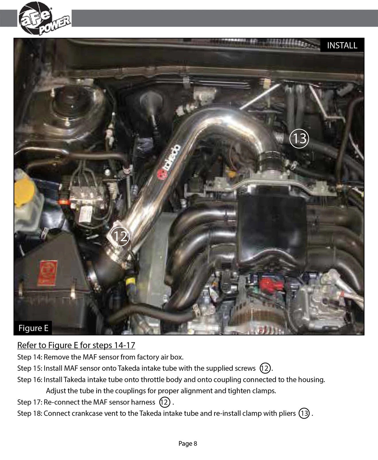 aFe Takeda Stage-2 Pro DRY S Cold Air Intake | Subaru Legacy/Outback 3.6L (10-14) (TR-4304P)