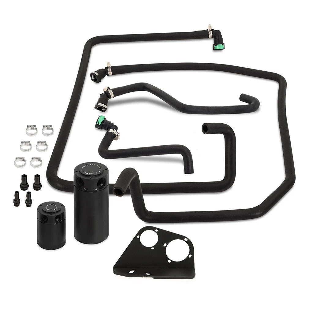 Mishimoto Baffled Oil Catch Can, fits Ford F-150 3.5L EcoBoost 2021.5+