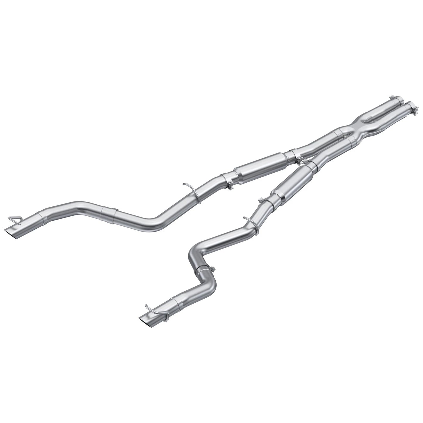 MBRP 3in Dual Rear Alum Cat-Back Exhaust Dodge Charger 15-16 (S7119AL)