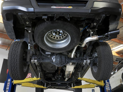 aFe 2.5-3in Vulcan Series Cat-Back Exhaust w/ SS Black Tip | Ford Ranger L4-2.3L (24+) (49-33148-B)