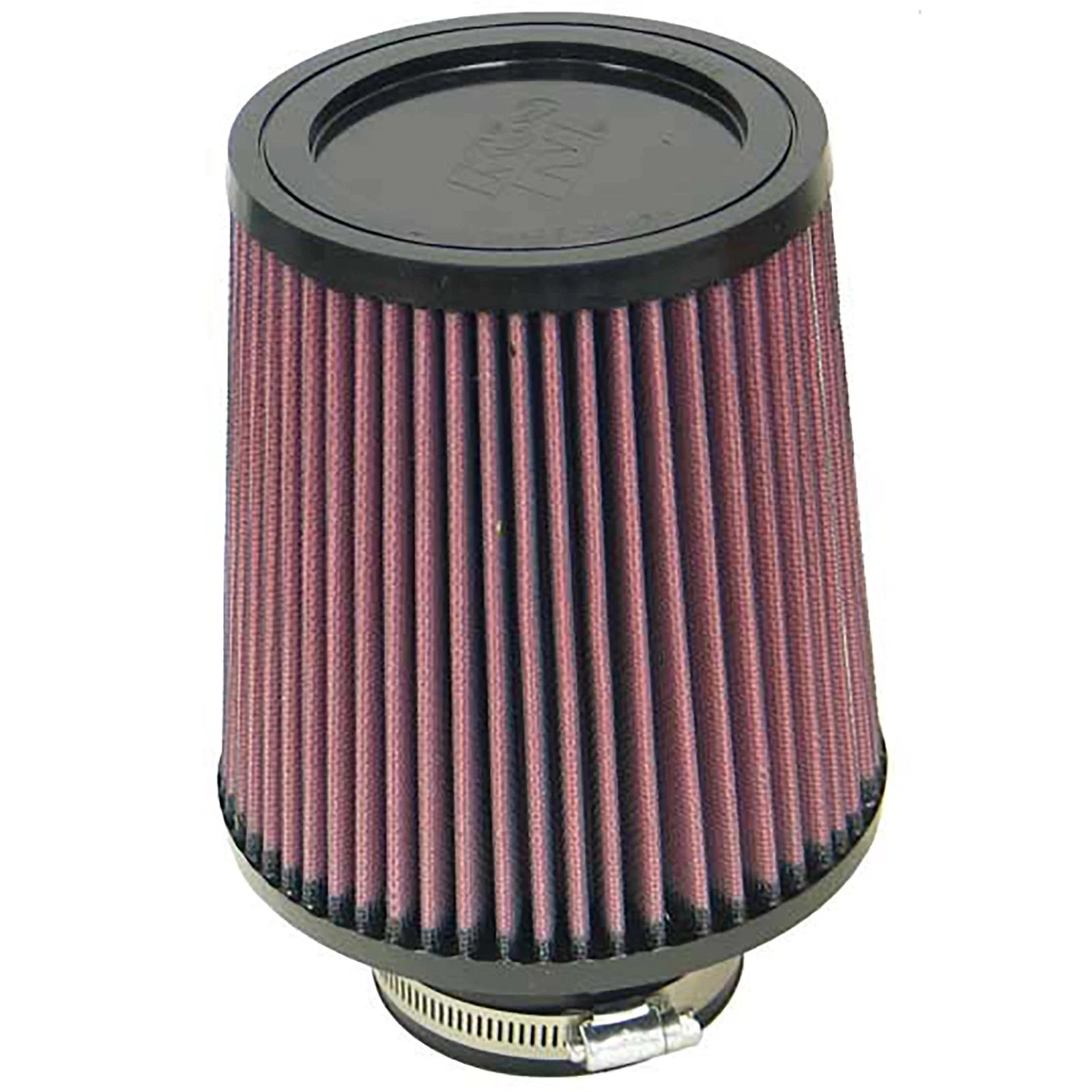 K&N RU-4730 Universal Round Tapered Performance Washable Air Filter for Intake