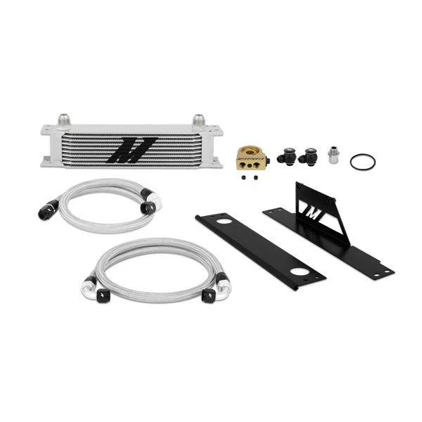 Mishimoto Thermostatic Oil Cooler Kit | Multiple Fitments (MMOC-WRX-01T)