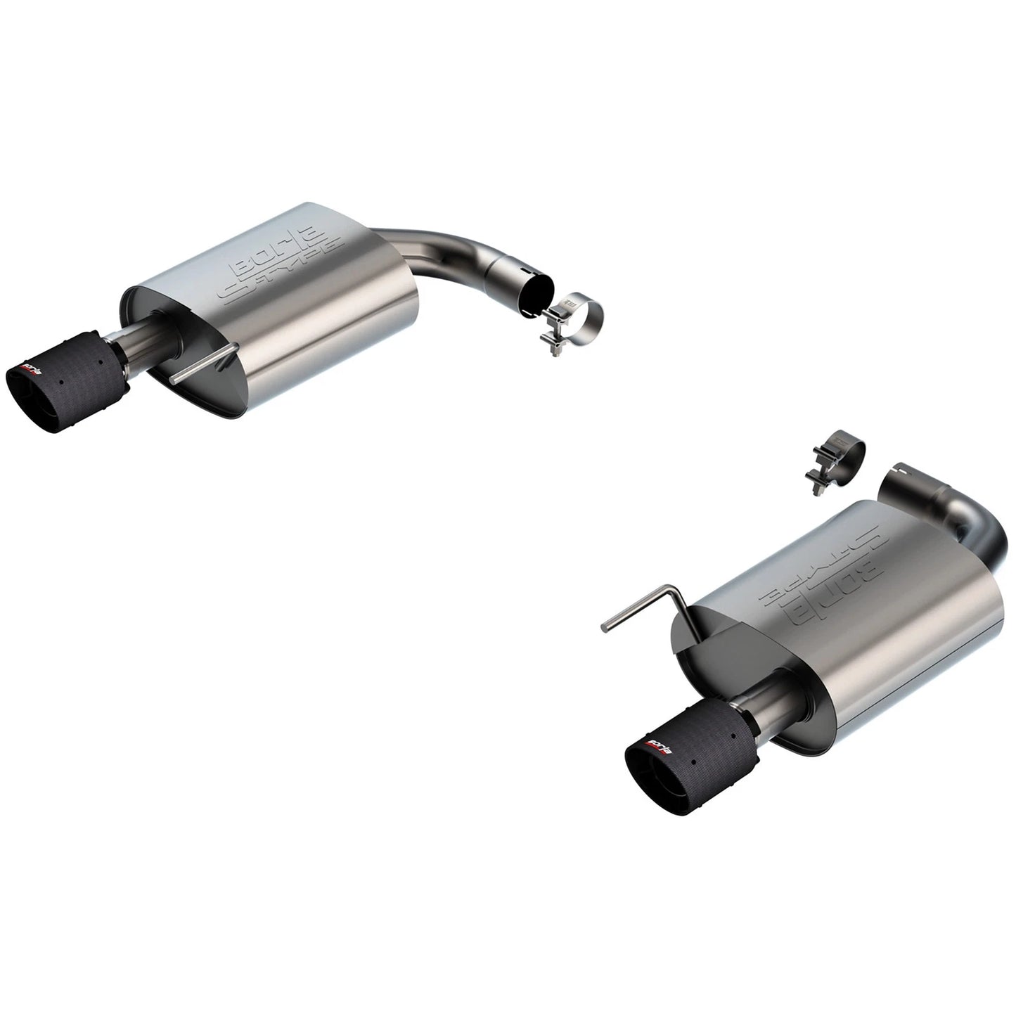 Borla S-Type Axle-Back Exhaust | Ford Mustang GT (20-26) (11983CFBA)