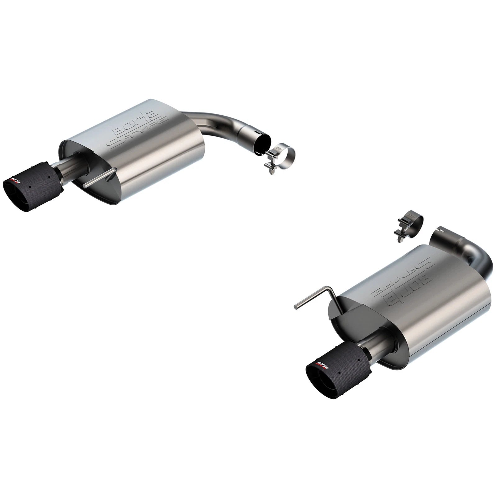 Borla S-Type Axle-Back Exhaust | Ford Mustang GT (20-26) (11983CFBA)