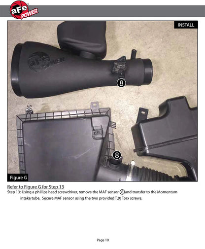 aFe Momentum GT Pro 5R Stage-2 Intake System | Toyota Tacoma V6 3.5L 2016 (54-76005)