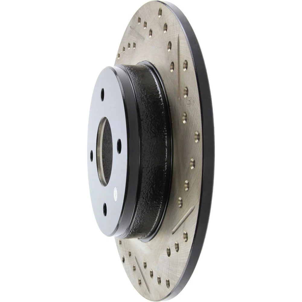 StopTech 127.42021L Rear Left Drilled Disc Brake Rotor for 1984-85 Nissan 300ZX