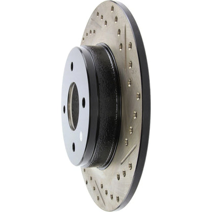StopTech 127.42021L Rear Left Drilled Disc Brake Rotor for 1984-85 Nissan 300ZX