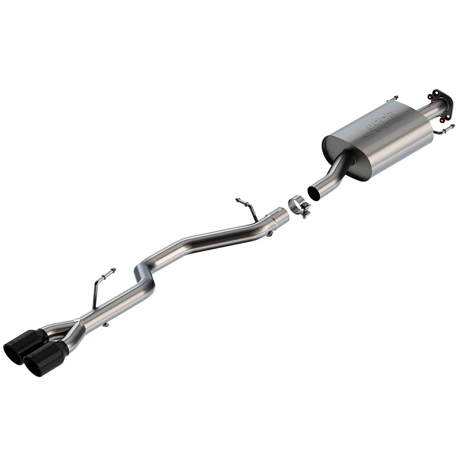 Borla 140947BC S-Type Stainless Cat Back Exhaust for 2021-22 Highlander XSE 3.5L