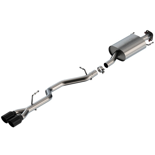 Borla 140947BC S-Type Stainless Cat Back Exhaust for 2021-22 Highlander XSE 3.5L