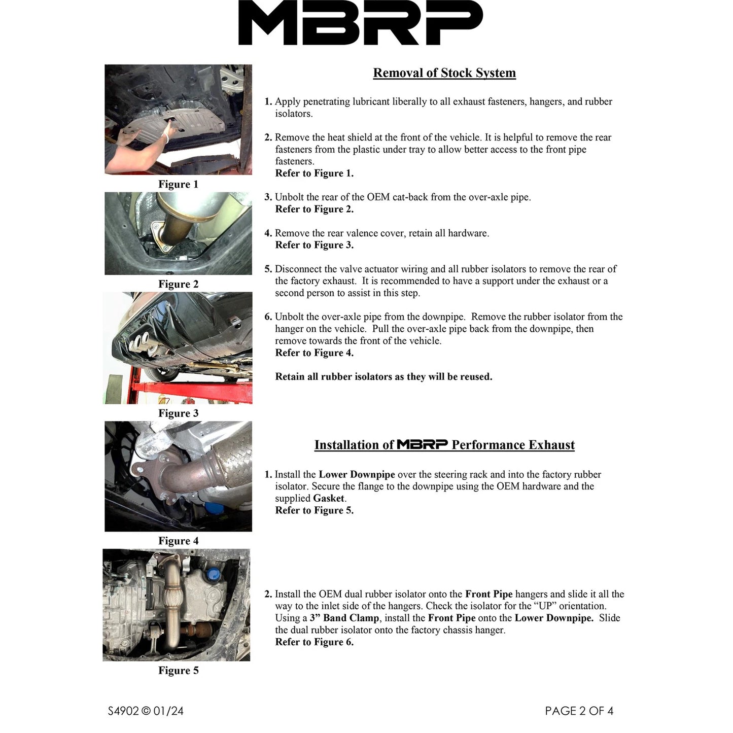 MBRP Stainless Steel Cat-Back Exhaust System | 2023+ Honda Civic Type-R (S49023CF)