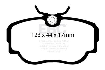 EBC Front | YellowStuff Pads Set Front
