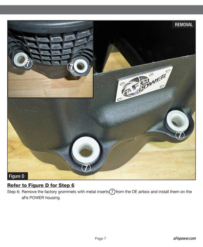 aFe Magnum FORCE Stage-2 Pro DRY S Intake | Ford Diesel Trucks V8 6.7L (17-18) (54-13017D)