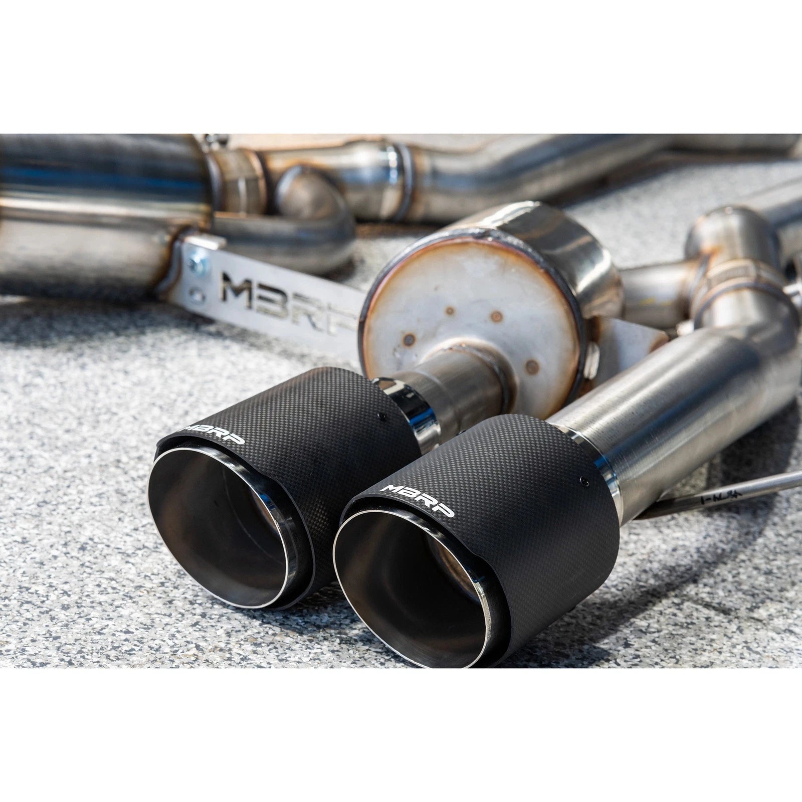 MBRP Perf SS 3" Axle-Back | BMW M3/M4 (21-24) (S45033CF)
