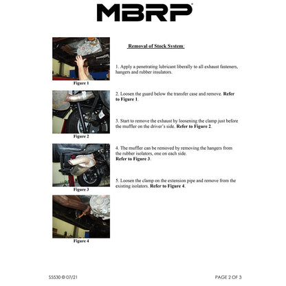 MBRP 2.5in Cat-Back Off-Road Exhaust | Jeep Wrangler/Rubicon 3.6L V6 (12) (S5530AL)