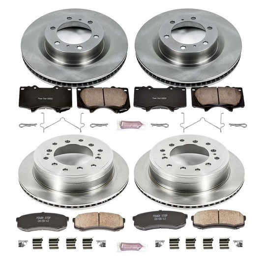 PowerStop Brake Kit | 2010–2019 Lexus GX460 (KOE5874)