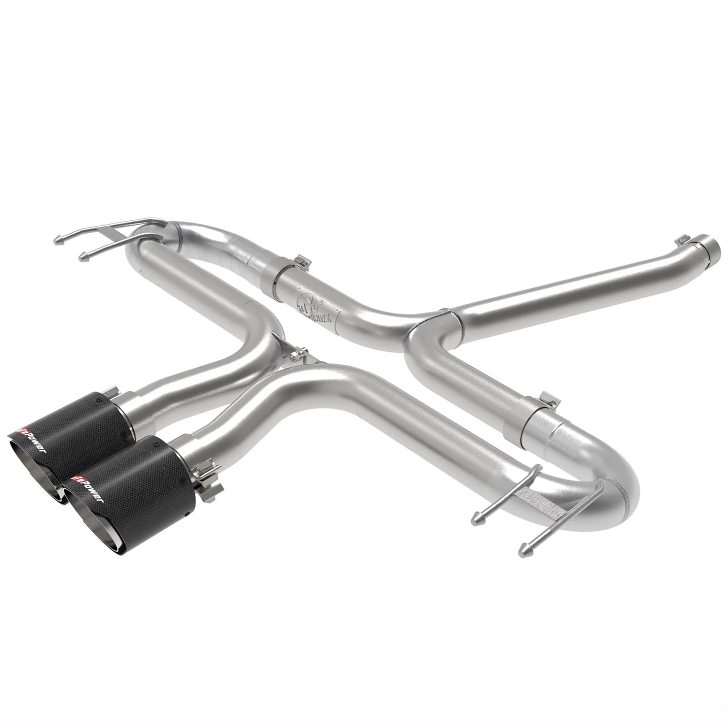 aFe Takeda 2-1/2in SS Axle-Back Exhaust w/ Blue Flame Tip | Honda Civic 17-21 (49-36625-L)