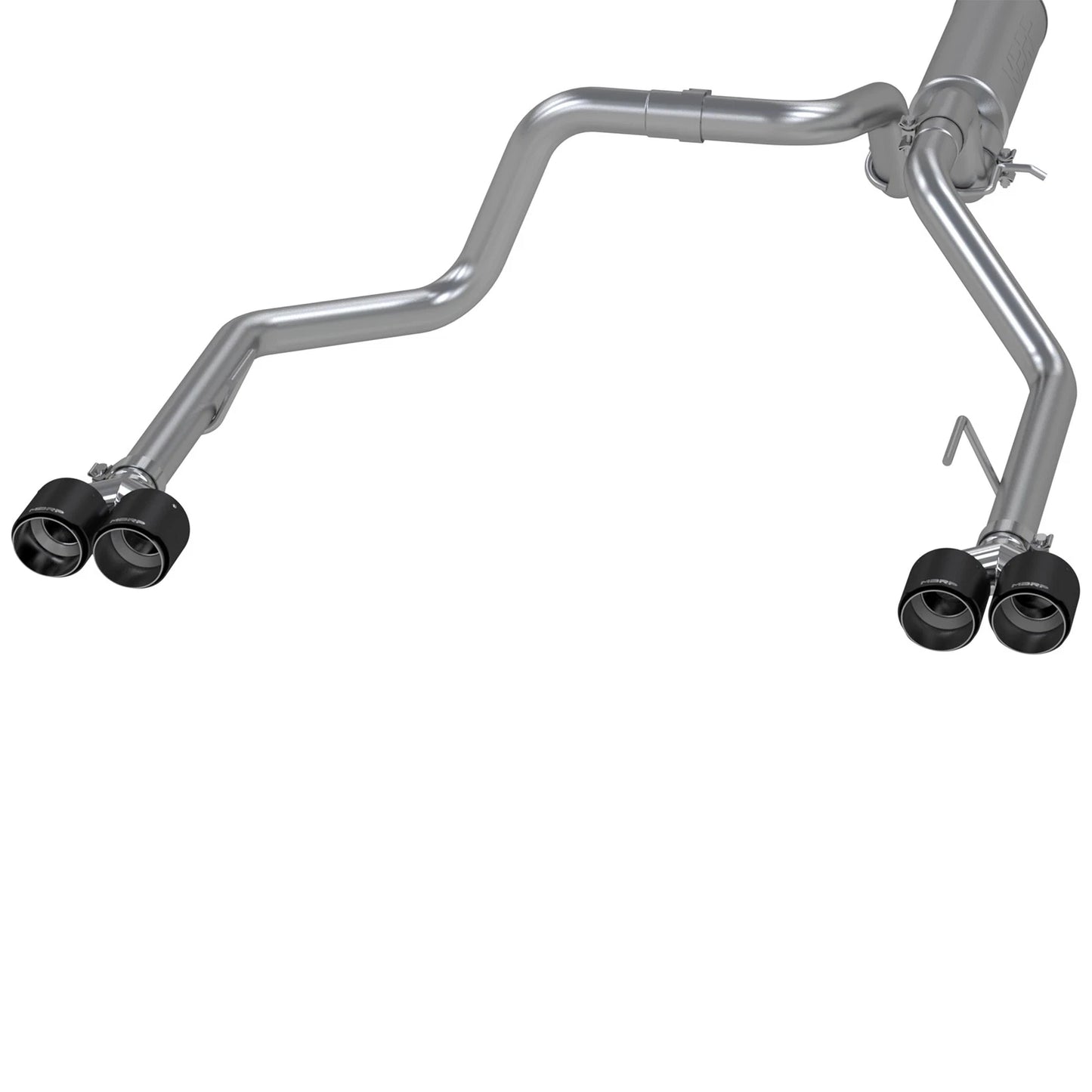 MBRP 2.5in Dual Split Rear Cat-Back | Chevy Silverado 1500 6.2L 19-21 (S50053CF)