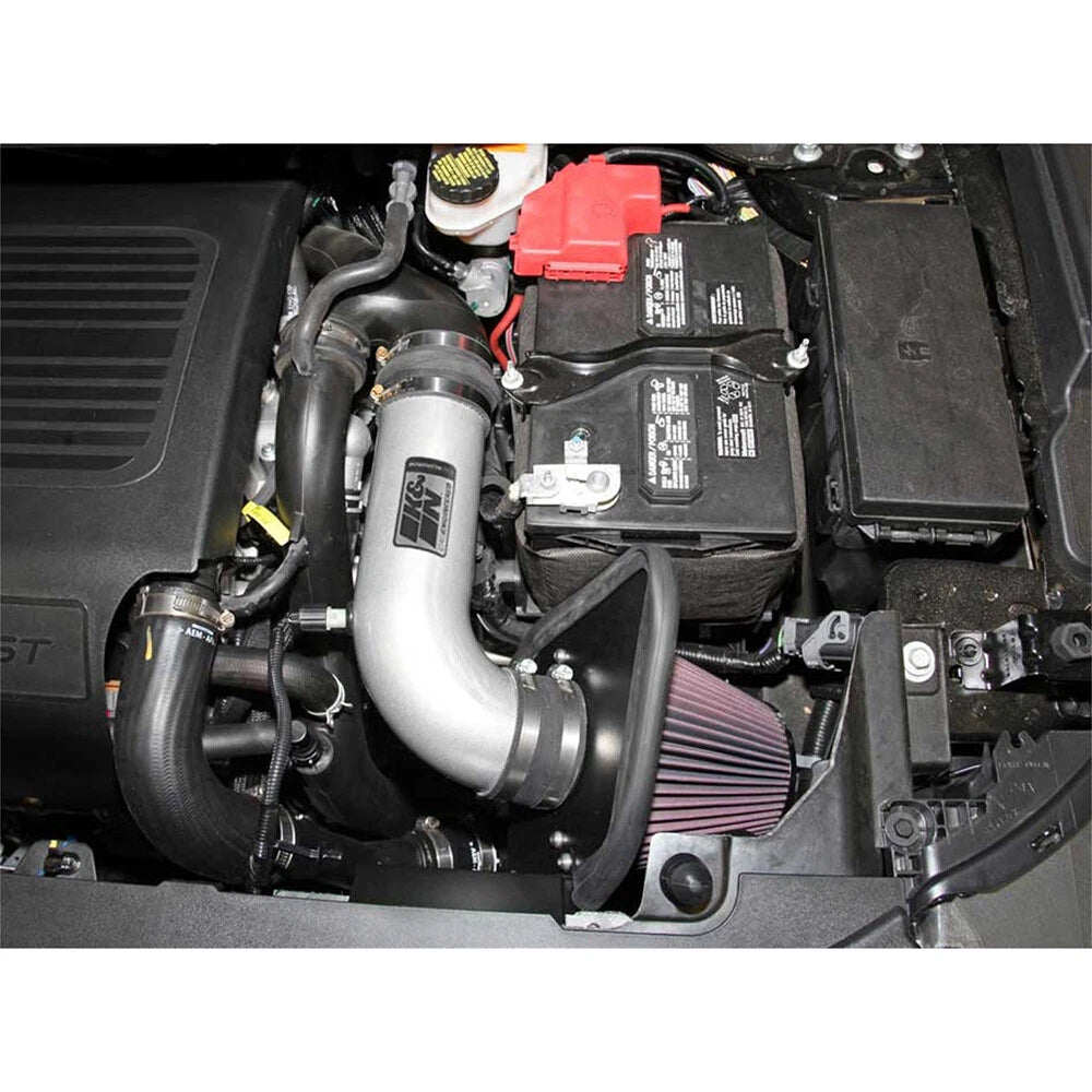 K&N Engineering Silver Typhoon Cold Air Intake: Ford Taurus SHO 3.5L V6 2011