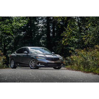 MBRP 3in Cat-Back Exhaust 2.5in Dual Split Rear w/ Burnt End Tips | Honda Civic SI (22-24) (S49033BE)