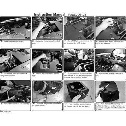 Injen Evolution Air Intake | Cadillac Escalade (15-19) (EVO7103)