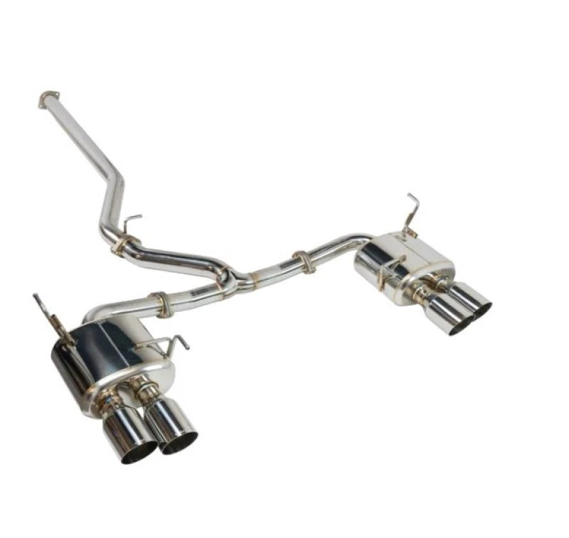 Remark Sport Touring Catback w/o Resonator | Subaru WRX/STI Hatch (08-14) (RK-C4076S-02N)