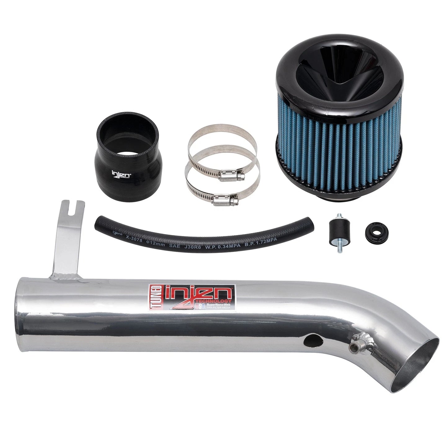 Injen Polished Short Ram Intake | Honda Civic EX/HX/EL (Canada) (96-98) (IS1550P)