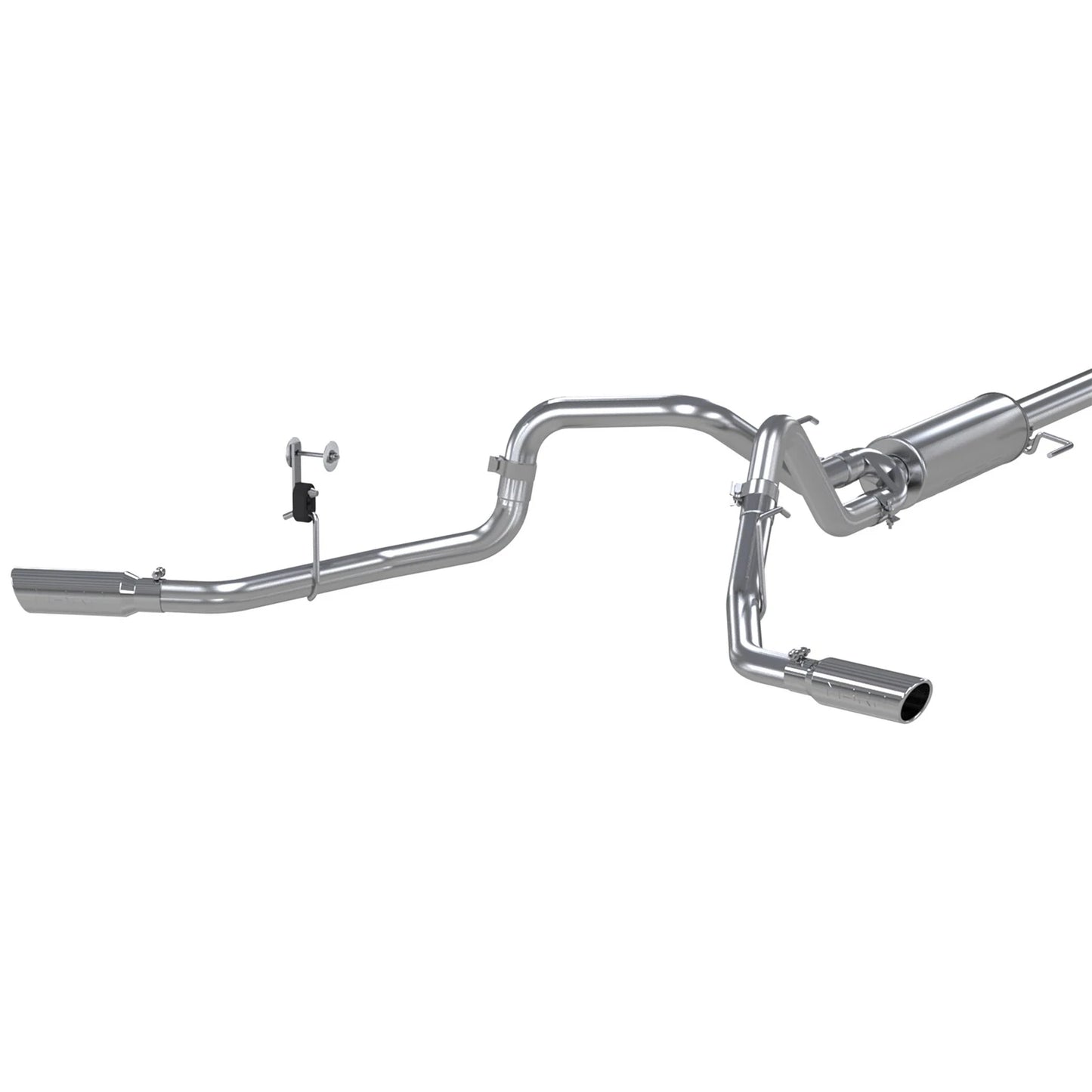 MBRP 3in Cat-Back Dual Split Side Exit AL Exhaust System | Ford F-150 5.0L (15) (S5257AL)