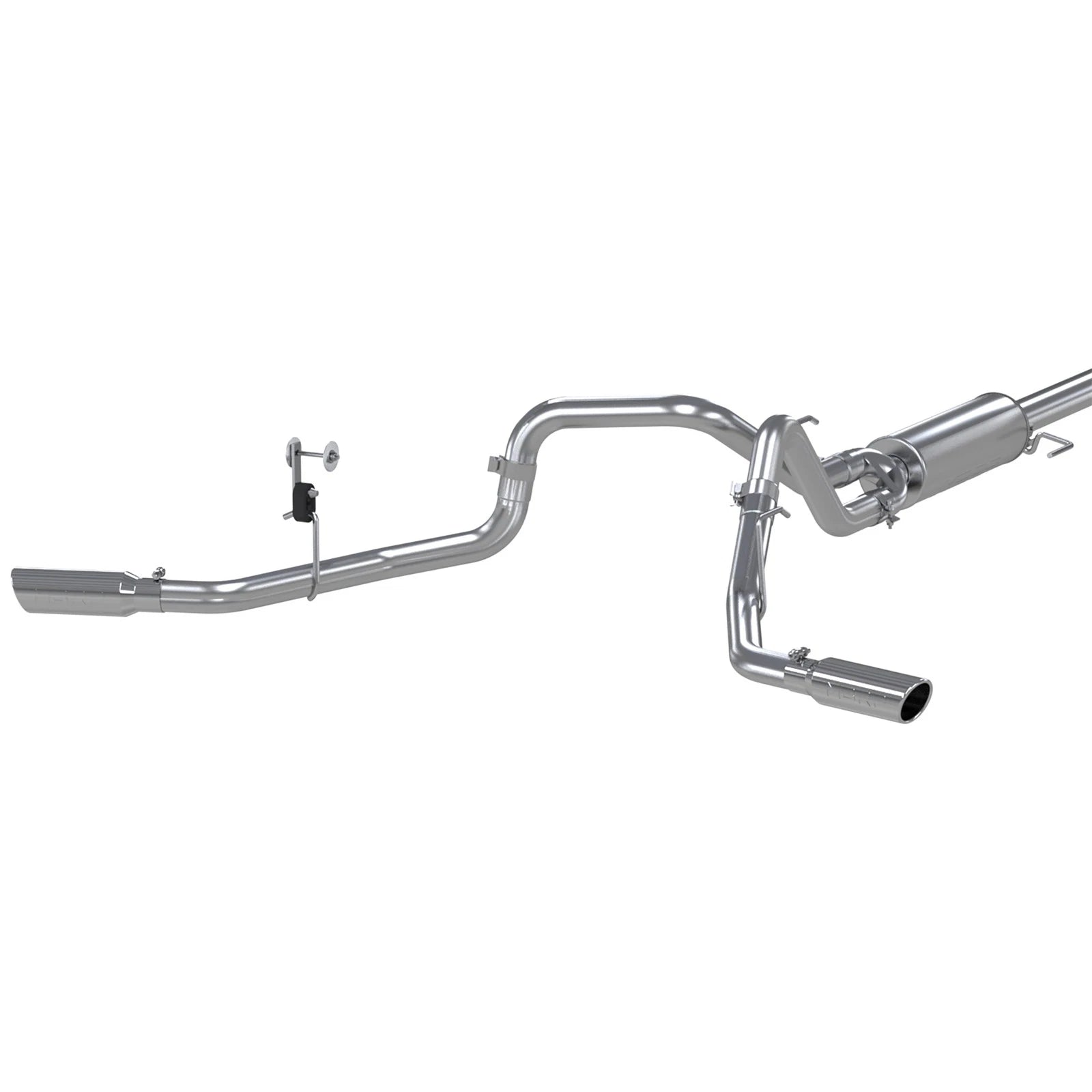 MBRP 3in Cat-Back Dual Split Side Exit AL Exhaust System | Ford F-150 5.0L (15) (S5257AL)