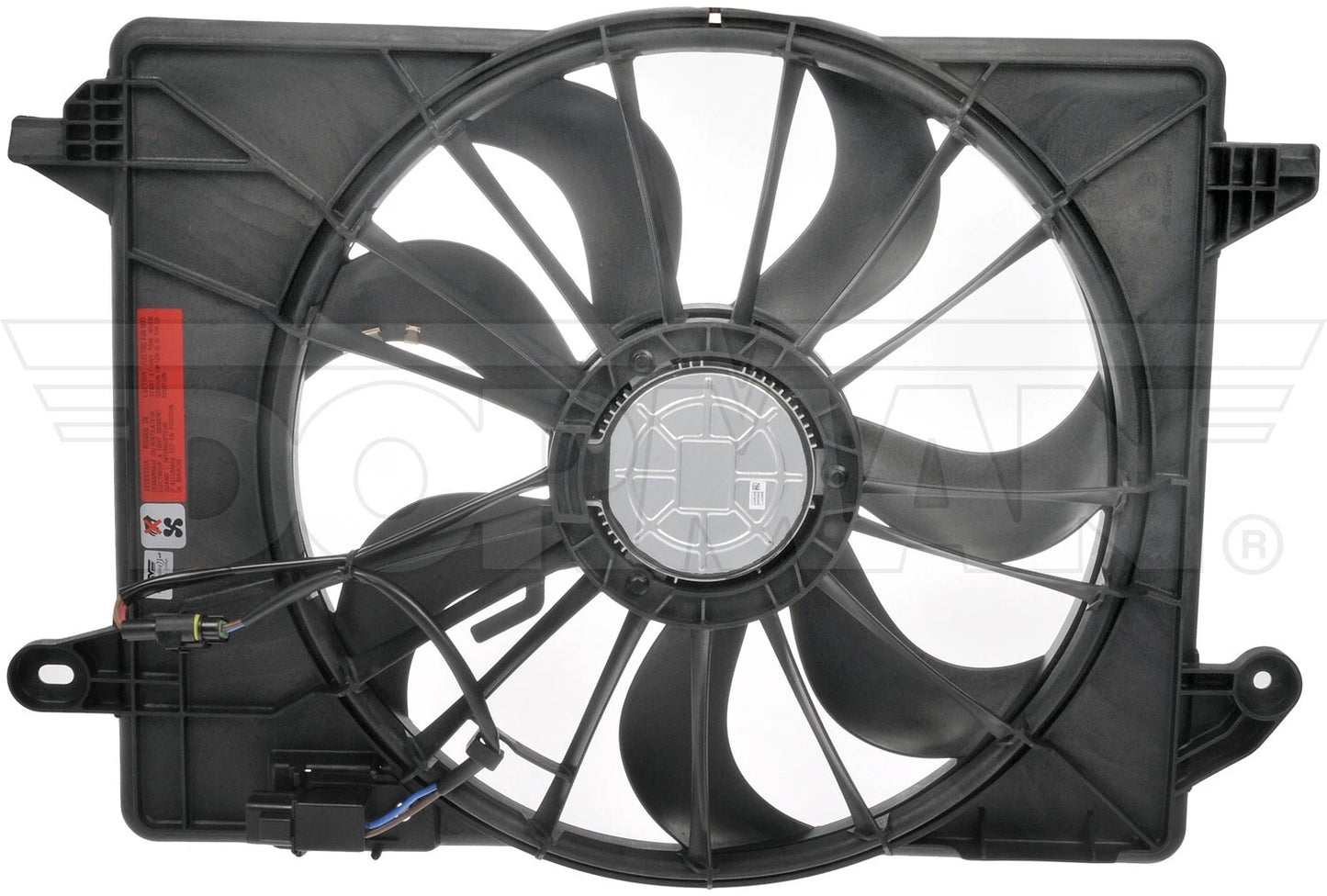 For Dodge Challenger Charger Chrysler 300 09-15 Radiator Fan Assy Dorman 621-526