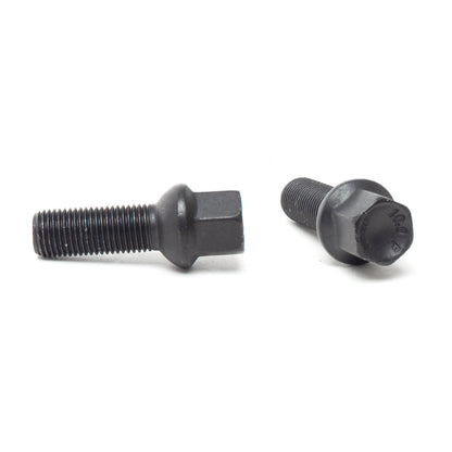 H&R 14 x 1.5 37mm VW / Audi Ball Head Wheel Bolts - Black Seat 17mm Head | VW / Audi (1453703SW)