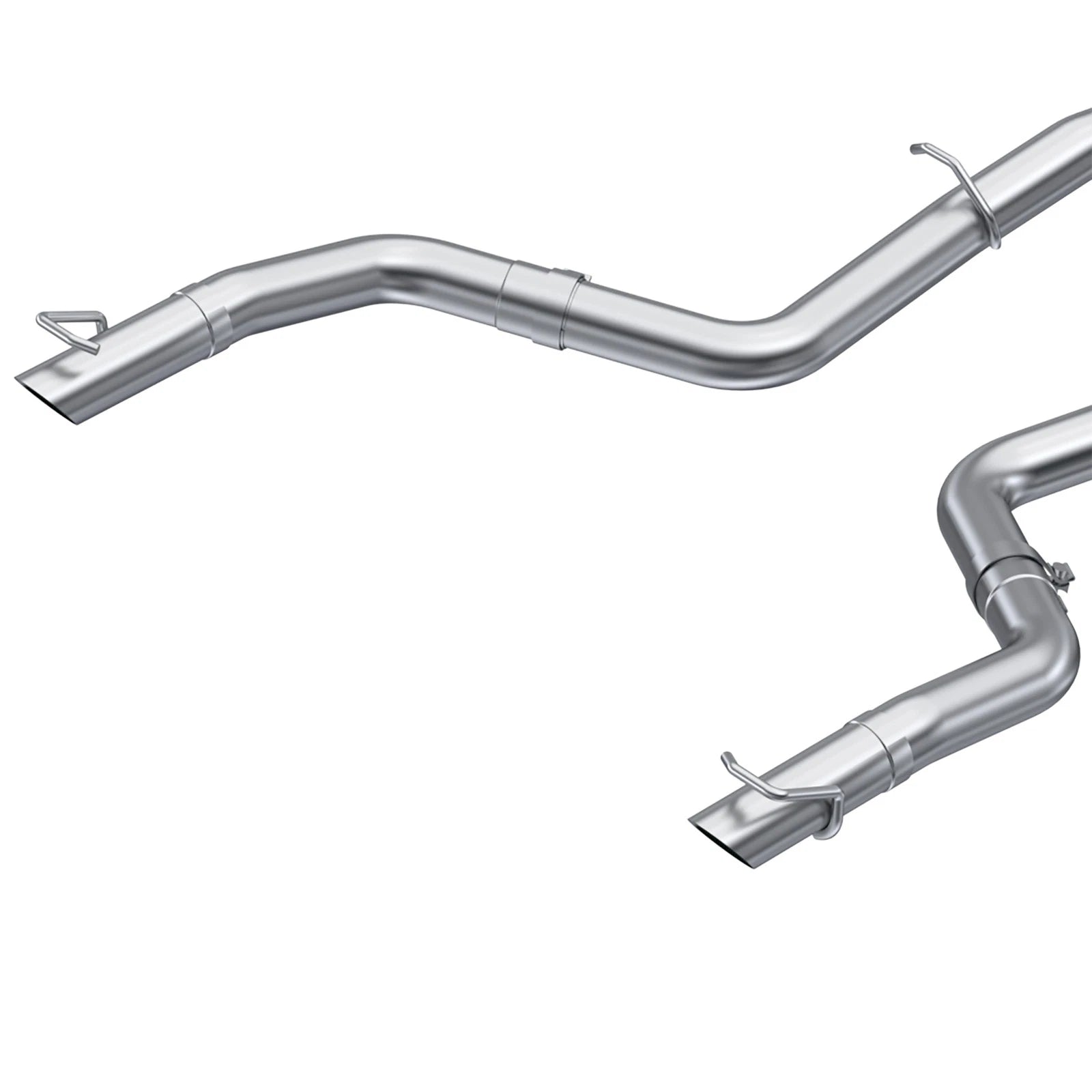 MBRP 3in Dual Rear Alum Cat-Back Exhaust Dodge Charger 15-16 (S7119AL)