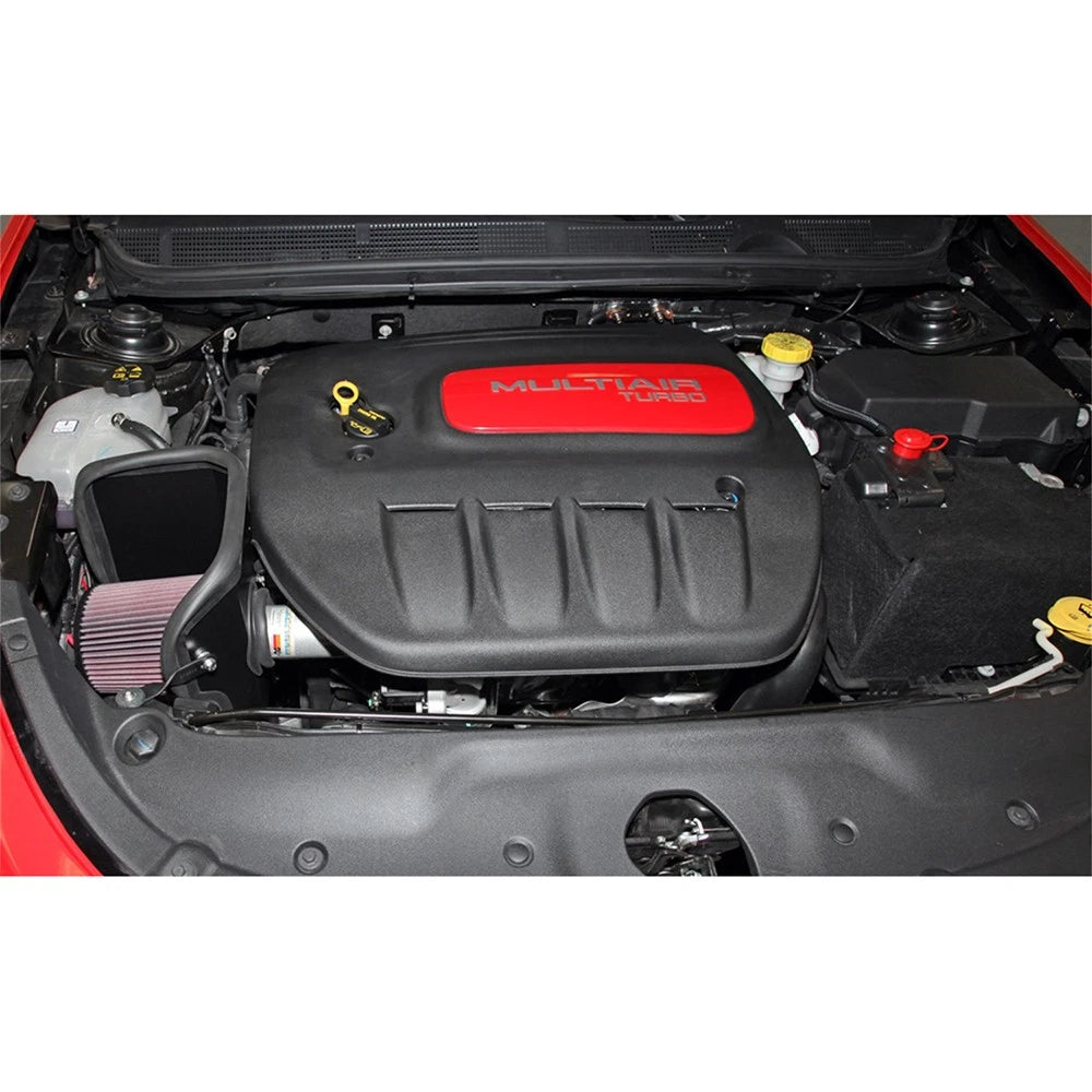 K&N Engineering Performance Intake: Dodge Dart 2013 - 2014 1.4L Silver Typhoon