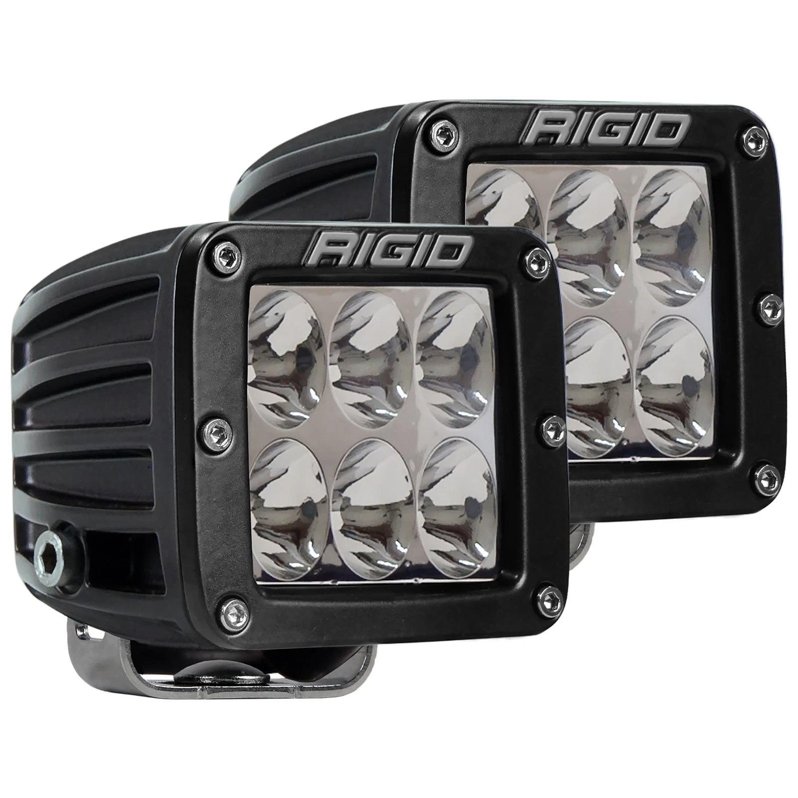 Rigid Industries Rigid D-Series LED Pro Light - Driving / Surface / Black Housing / Pair (RIG502313)
