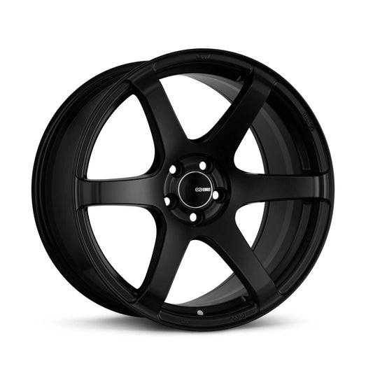 Enkei T6S Matte Black | 18x8" +45mm | 5x100mm Wheel