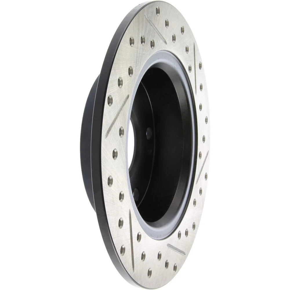 StopTech 127.40055R Rear Right Drilled Brake Rotor for 04-08 TSX / 03-07 Accord