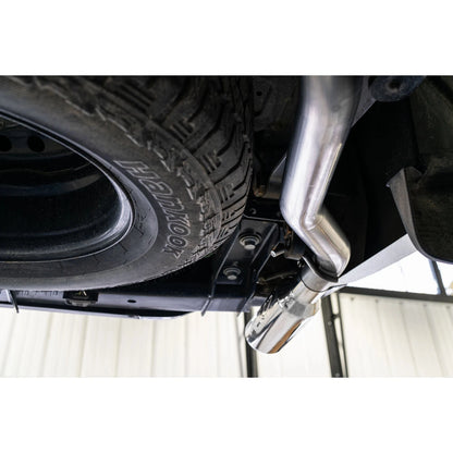 MBRP 3in Cat-Back Exhaust w/ 2.5in Dual Split D&S Tips | Ford Ranger 19-23 (S5223AL)
