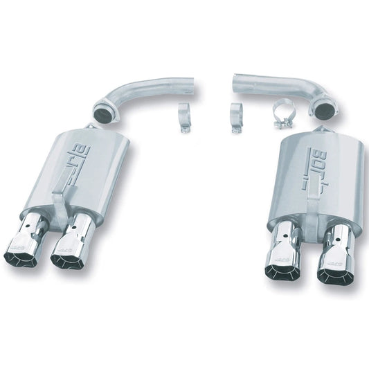 Borla Axle-Back Exhaust System - S-Type | 1984-1991 Chevrolet Corvette 5.7L (11376)
