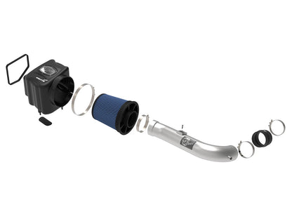 aFe Momentum XP Cold Air Intake w/ Pro 5R Brushed | GM Silverado/Sierra 1500 2014-19 (50-30028RH)