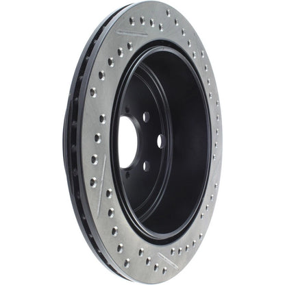 StopTech 127.47031R Rear Right Drilled Brake Rotor for 13-18 BRZ / 10-14 Legacy