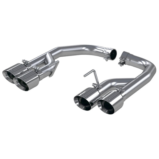 MBRP 2.5" Race Quad Exit Axle-Back Exhaust| 2018 - 2023 Ford Mustang GT (S7211)